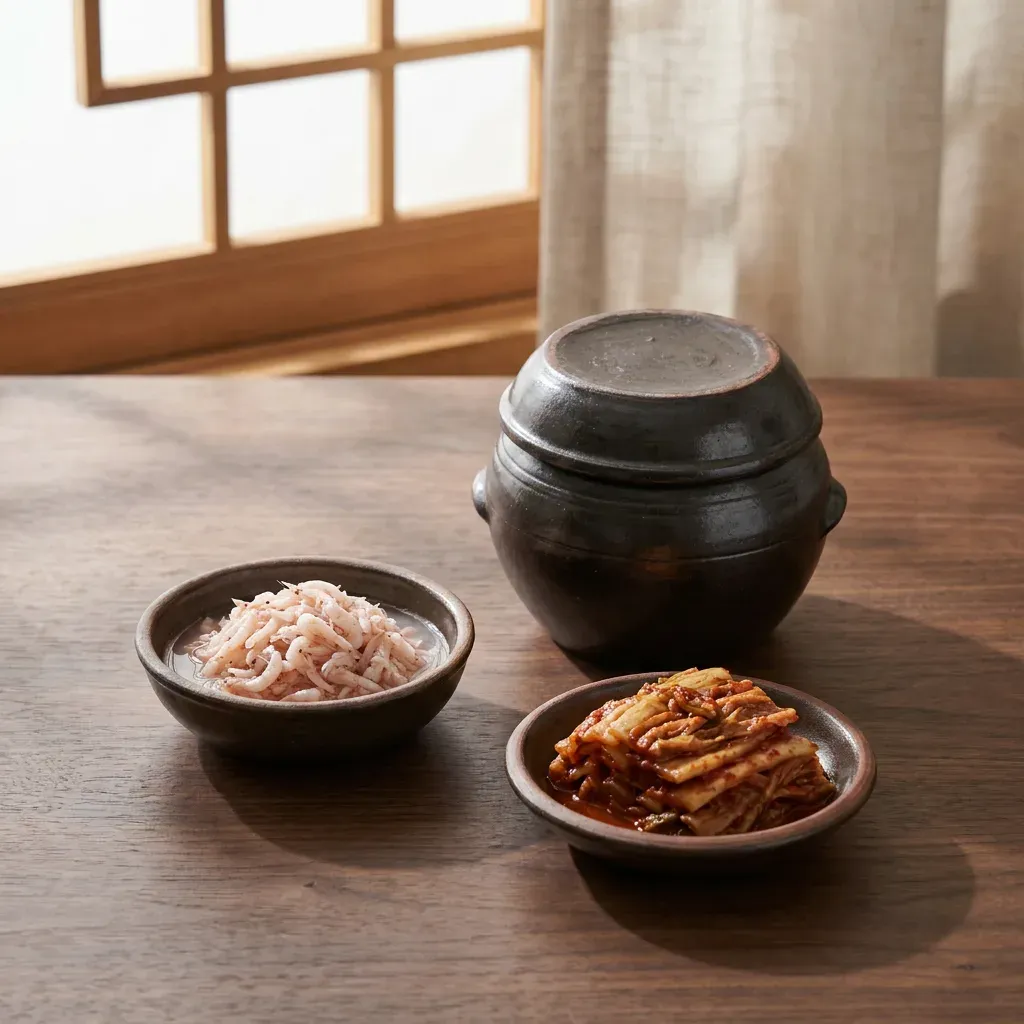 젓갈 · 김치 사진